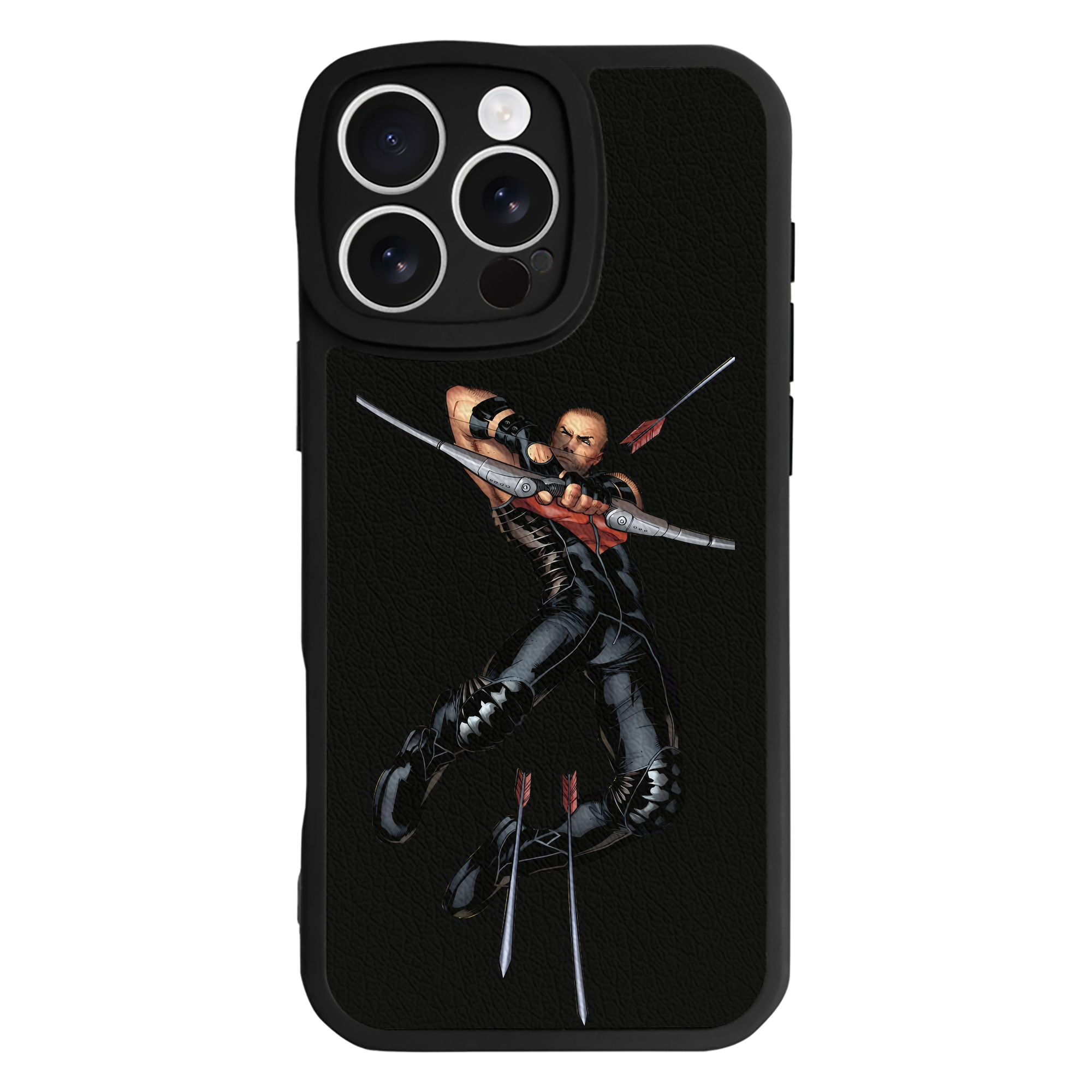 （画像用） アベンジャーズ The Avengers 【iPhone 16シリーズ対応】シリコンスマホケース（レザー調） 材質：シリコン